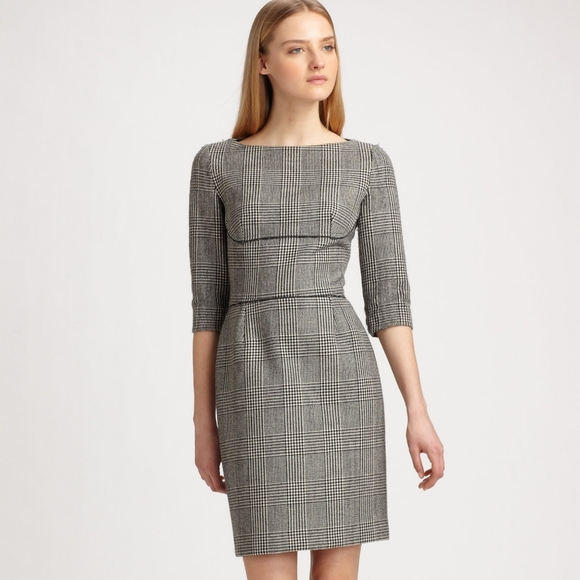 Stella Mccartney Ada houndstooth dress - Picture 1 of 7